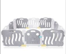 Extra-large plastic playpen 2m x 2m