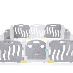 Extra-large plastic playpen 2m x 2m