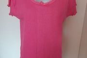 Okay pink lace stretchy top size UK18 EU46 Postage included