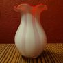 Early 20th century Rosita opaline overlay glass vase Image 2
