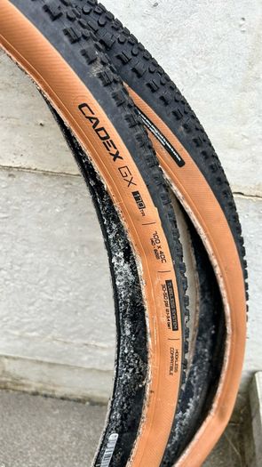 2x Cadex GX Gravel Tyres 700x40c