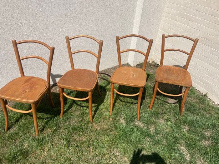 Chairs x 4 - Vintage - Bentwood