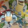 Pokemon Building Sets Lot Pikachu, Charizard, Blastoise + Eevee Image 5