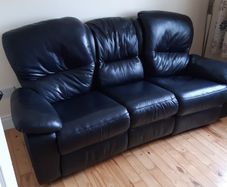 leather sofa