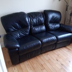 leather sofa