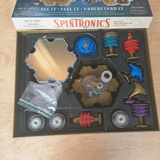 Spintronics Act One Build Mechanical Circuits STEM Game Excellent Condition