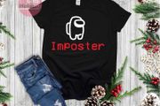 Imposter Among Us Gamer Shirts, Among Us Crewmate Shirt, Game Lover Shirt UNISEX, Christmas Gift for Friend