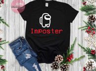 main image for ad Imposter Among Us Gamer Shirts, Among Us Crewmate Shirt, Game Lover Shirt UNISEX, Christmas Gift for Friend