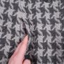 Monsoon Grey Houndstooth Wool Blend Short Coat 10UK/38EU Image 4