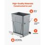 Pullout Trash Can for Kitchen Cabinets, Garbage Waste Recycling Bin, Under Mount Waste Container, with Heavy Duty Metal Image 2