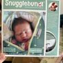 Snugglebundl The Baby Blanket with Handles, Grey Star Image 3