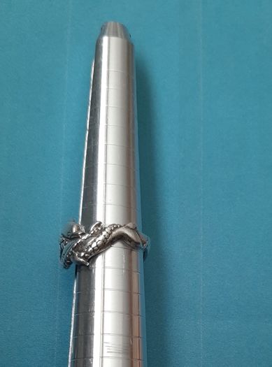 silver Dolphins ring
