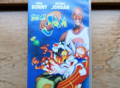 Space Jam VHS Tape
