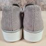 womens RIEKER casual shoes wedge heel trainers runners grey silver stars Size UK 7.5 EU 41 (AT1) Image 7