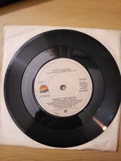 Patti Austin Shoot The Moon 7 inch Single Qwest Records 1984