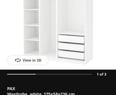 Ikea PAX wardrobes set X2 plus extras
