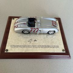 Mercedes 300 SLR Signed by Stirling Moss COA 1/18 Rare