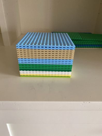 LEGO baseplates, various prices