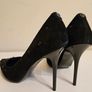 GUESS FLPAD4SUE08 high heels courts shoes nlack suede with metal studs RRP 150e 4.5 UK NEW & BOXED bank holiday sale Image 6