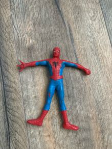 Vintage 1978 Spider-Man Bendy Figure Marvel Comics Retro Toy