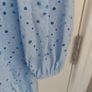 Powder blue H and M cotton dress size 12-14 Image 3