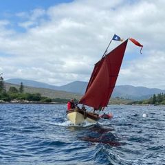 15' traditional style lugsail yawl cruising dinghy