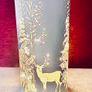 Led Reindeer White Christmas Lamp Image 3