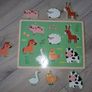 In The Farm Wooden Insert Animal Puzzle - 7 Animals - Age - 12 Months + Image 4