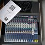 Mixing desk  Soundcraft 12 Channel with flightcase Image 2