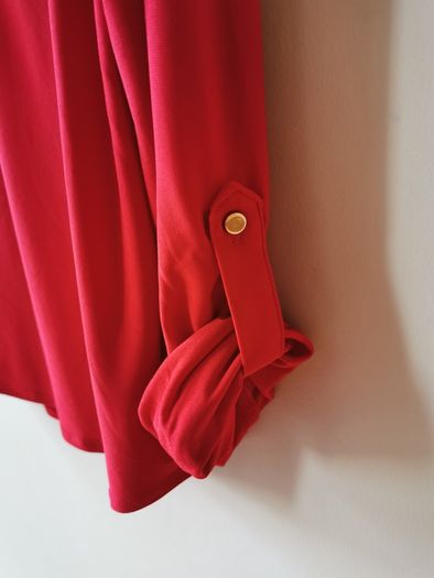 Cherry Red Long sleeved top