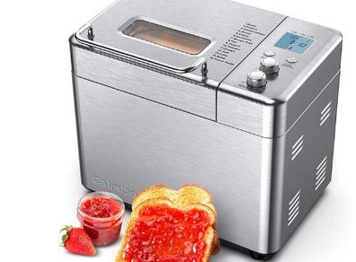 BRAND NEW Stainless Steel 1KG 15-in-1 Automatic Bread Maker 600W Programmable Bread Machine with 3 Loaf Sizes Fruit Nut Dispenser