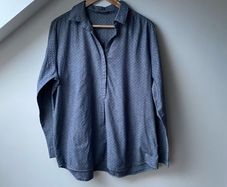 Opus Grey Microdot Chambray Shirt