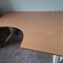 Large corner office desk