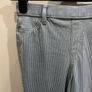 F&F Blue Striped Stretchy Jeggings Size 8! Image 2