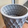 Planter pot grey stone Image 3