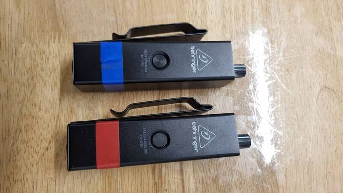 4 Behringer Powerplay P2 Wired InEar Monitor Amplifiers