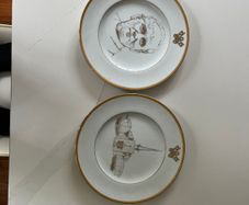 Rare Limited Edition 1979 Arklow Pottery Papal Plates