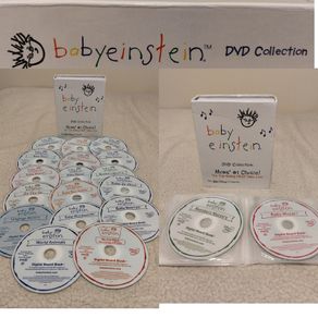 Baby Einstein 17 DVD,s Collection Moms no1 Choice