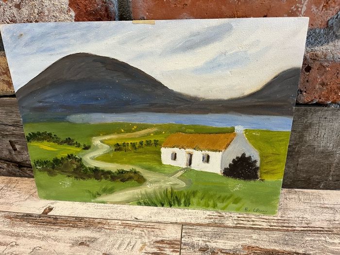 vintage oil painting price for all 3