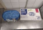 2x Tork toilet roll dispensers