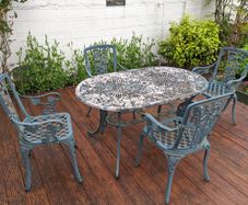Garden table and chairs