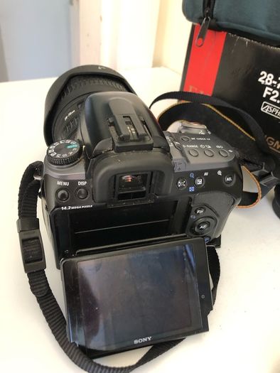 Sony Digital Camera & 3 Lenses