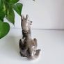 Porcelain German Shepherd Figurine Image 4
