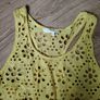 Yellow Beachwear Top  Size 12-14 Image 3