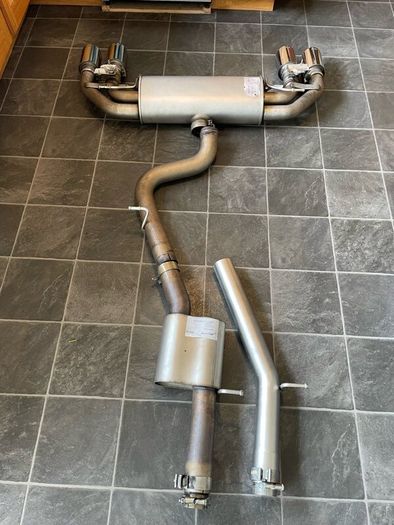 Golf R mk7 Remus cat back exhaust