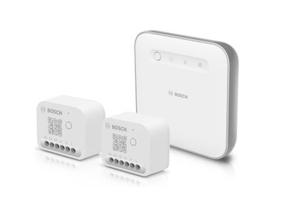 Bosch Smart Home starter kit light/shutter control II for controlling lighting, shutters/Venetian blinds/sun blinds, compatible with Amazon Alexa, Google Assistant and Apple HomeKit - Amazon Edition
