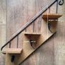 Coat hanger and stair shelf Image 2