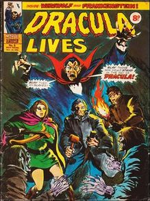 Dracula Lives - Original Marvel Comics Group UK Issue Vol 1 #5 Nov 1974