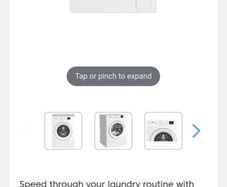 Beko washing machine 8kg 1200 rpm A+++ very economical