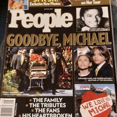 People Magazine, Michael Jacksons funeral.